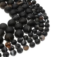 Prirodni kvarc nakit Beads, Krug, uglađen, različite boje i uzorka za izbor & možete DIY, više boja za izbor, 10*10*10mmuff0c18*18*18mm, Prodano Per 41.5 cm Strand