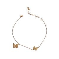 Cruach Tíotáiniam anklet, plátáilte, jewelry faisin, órga, 1Snáitheanna/PC, Díolta De réir PC