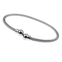 Cruach dhosmálta Chufa Bangle, plátáilte, unisex, 64mm,70mm, 50ríomhairí pearsanta/Lot, Díolta De réir Lot