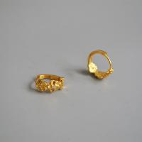 Orecchini cerchietti Hoop ottone, placcato color oro, Micro spianare cubic zirconia & per la donna, 10x10mm, Venduto da PC