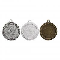 Zinc Alloy Pendant Cabochon Setting stoving varnish DIY nickel lead & cadmium free Sold By Bag