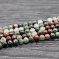 Gemstone šperky Korálky, Africká Bloodstone, DIY & různé velikosti pro výběr, Prodáno By Strand