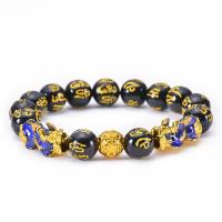 Wrist Mala Zinc Alloy with Agate fashion jewelry Sold By Strand