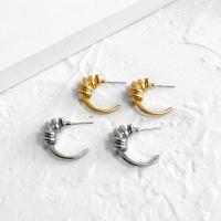 Zinc Alloy Stud Earring plated for woman nickel lead & cadmium free Sold By Pair