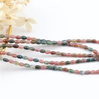 Natuurlijke Indiase Agaat kralen, Indian Agaat, Drum, gepolijst, DIY, 4x6mm, Verkocht door Strand