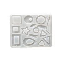 DIY Epoxy Mold Set Silicone Square Geometrical Pattern Mold for Jewelry Pendants plated durable Sold By PC