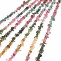 Chips de pierres précieuses, tourmaline, DIY & normes différentes pour le choix, couleurs mélangées, Vendu par brin