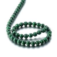 Natural Malachite Beads Round polished DIY green Sold By Strand