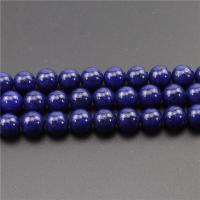 Lapis Lazuli Beads, Ronde, gepolijst, DIY & verschillende grootte voor keus, Verkocht door Strand