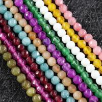 Mixed Edelsteen kralen, Natuursteen, Ronde, gepolijst, DIY, meer kleuren voor de keuze, 4mm, Ca 90pC's/Strand, Verkocht door Strand