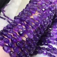 Natuurlijke Amethyst kralen, Amethist, Nuggets, gepolijst, DIY, purper, 10-12mm, Per verkocht Ca 15 inch Strand