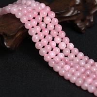 Natuurlijke Rose Quartz parels, Rozenkwarts, Ronde, gepolijst, DIY & verschillende grootte voor keus, Verkocht door Strand