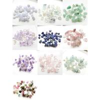 gemstone Chips, Natursten, Uregelmæssig, du kan DIY & forskellige materialer til valg, flere farver til valg, 5-8mm, Solgt af Bag