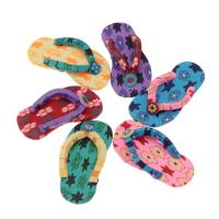 Polymer Clay Pendants Slipper & DIY 52*26*10mm Sold By Bag