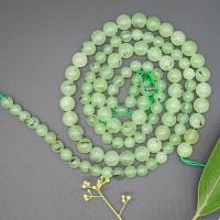 Gemstone Beads Round polished DIY green Sold By Strand