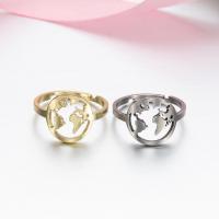 Stainless Steel Finger Ring plated Adjustable & fashion jewelry & for woman Sold By PC