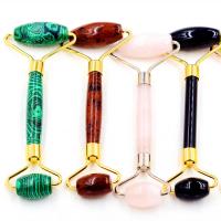 Bijoux de massage, Pierre naturelle, poli, différents matériaux pour le choix, plus de couleurs à choisir, 140mm, Vendu par fixé