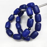 Naturlige Lapis Lazuli armbånd, poleret, Unisex & forskellige stilarter for valg, flere farver til valg, 13x18mm, Solgt Per Ca. 7.5 inch Strand