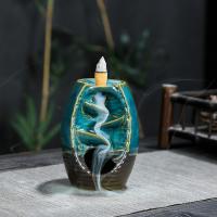 Backflow Incense Burner Porcelain handmade for home and office & durable Sold By PC