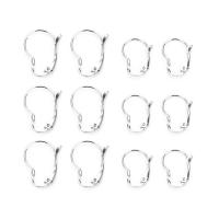 Rustfrit stål Håndtag Back Earring Component, Stainless Steel, forgyldt, mode smykker & du kan DIY & forskellige stilarter for valg, flere farver til valg, 20pc'er/Bag, Solgt af Bag