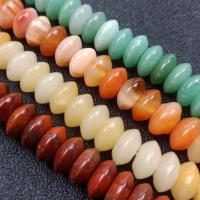 Beads Gemstone misti, Pietra naturale, abaco, lucido, DIY & materiali diversi per la scelta, nessuno, 6x12mm, Appross. 32PC/filo, Venduto da filo