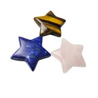 Natural Stone Decoration Star polished DIY 30mm Sold By Bag