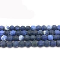 Perline Sodalite, Cerchio, DIY & formato differente per scelta & matte & glassato, blu, Venduto da filo