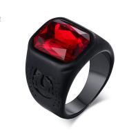 Stainless Steel Finger Ring plated fashion jewelry & for man Sold By PC