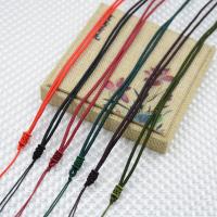 Κολιέ Fashion Cord, Ταϊβάν Νήμα, DIY, περισσότερα χρώματα για την επιλογή, 2mm, Μήκος Περίπου 23.62 inch, 20Σκέλη/Παρτίδα, Sold Με Παρτίδα