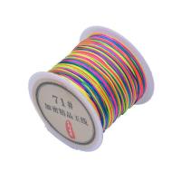 Moda Jóias Cord, Nylon polipropileno, DIY, Mais cores pare escolha, 0.40mm, 10PCs/Lot, vendido por Lot