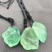 Gioielli ciondoli con gemme, Fluorite verde, fatto a mano, DIY, verde, 20mm, 10Strandstrefolo/borsa, Venduto da borsa