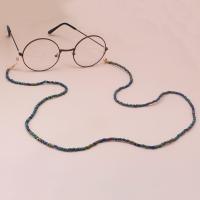 Seedbead Glasses Chain plated for woman black nickel lead & cadmium free Length Approx 33.4 Inch Sold By Bag