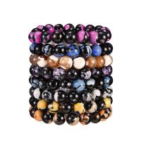 Synthetischer Edelstein Armband, rund, unisex, keine, 10mm, verkauft per ca. 7.5 ZollInch Strang