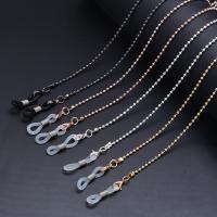 Zinc Alloy Glasses Chain plated durable nickel lead & cadmium free Length 31.8 Inch Sold By Bag