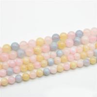 Gemstone Jewelry Beads Morganite Round polished DIY Sold By Strand