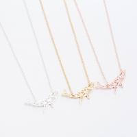 Stainless Steel Jewelry Necklace plated fashion jewelry & for woman Sold By PC