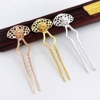 Παρατηρήσεις Hair Stick, Ορείχαλκος, επιχρυσωμένο, DIY, περισσότερα χρώματα για την επιλογή, νικέλιο, μόλυβδο και κάδμιο ελεύθεροι, 25x72mm, Sold Με PC