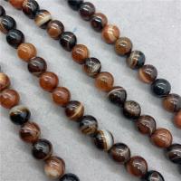 Natural Miracle Agate Beads Round polished Sold Per Approx 15 Inch Strand