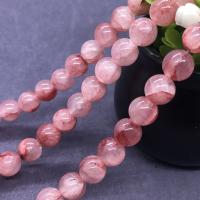 Abalorios de Jade, persa Jade, Esférico, pulido, diverso tamaño para la opción, Rosado, Vendido para aproximado 15 Inch Sarta