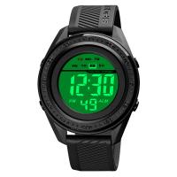 Montre à bijoux pour homme SKmei®, plastique ABS, avec Caoutchouc PU & plastique & acier inoxydable, Résistant à l’eau de vie & multifonctionnel & lumineux, plus de couleurs à choisir, 44*53*13mm,20*245mm, Vendu par PC