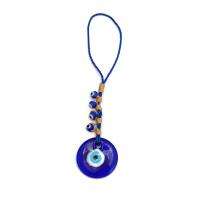 Evil Eye Pendler, Lampwork, mode smykker & Unisex, blå, Solgt af PC