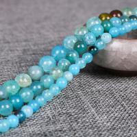 Gemstone Beads Round polished skyblue Sold Per Approx 15.4 Inch Strand