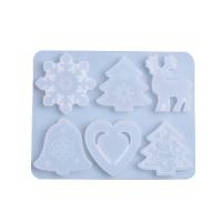 DIY Epoxi Mold Set, Silikon, Square, plated, Hållbar & Jul Design, 161x126mm, Säljs av PC