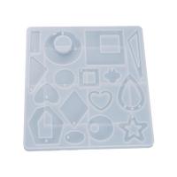 DIY Epoxy Mal Set, Silicone, Rechthoek, plated, Duurzame, 130x121mm, Verkocht door PC