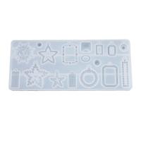 ENSEMBLE de moules époxy DE DIY, silicone, rectangle, Placage, durable, 160x67x7mm, Vendu par PC