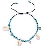 Pulsera de Turquesa, Nácar, con turquesa, Ajustable & Joyería & unisexo, azul turquesa, Vendido por Sarta