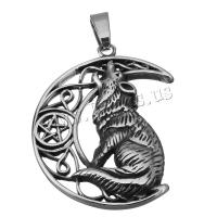 Stainless Steel Pendants fashion jewelry & blacken Approx Sold By PC