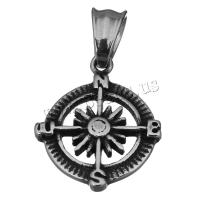 Stainless Steel Pendants fashion jewelry & blacken Approx Sold By PC