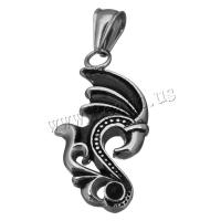 Stainless Steel Pendants fashion jewelry & blacken Approx Sold By PC