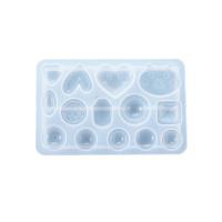 ENSEMBLE de moules époxy DE DIY, silicone, rectangle, Placage, durable, 109x79x10mm, Vendu par PC